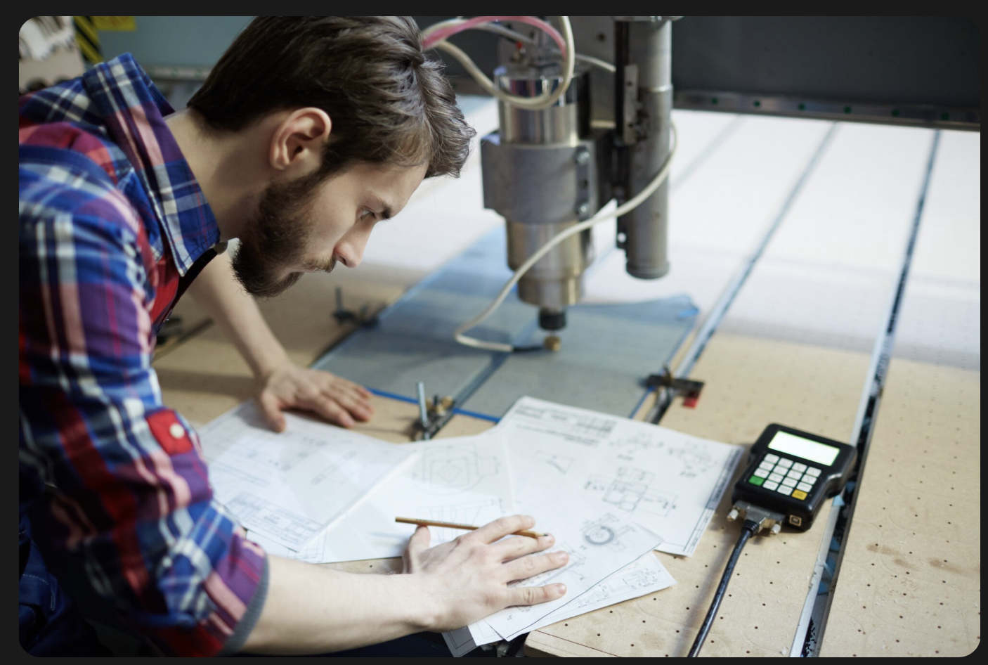 Réalisation et fabrication industrielle en atelier